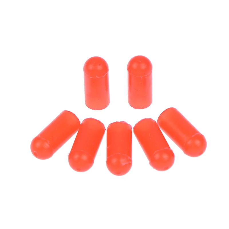 20PCS Food Grade Silicone Rubber Needle Cover Syringe Sealing Test Tube End Cap