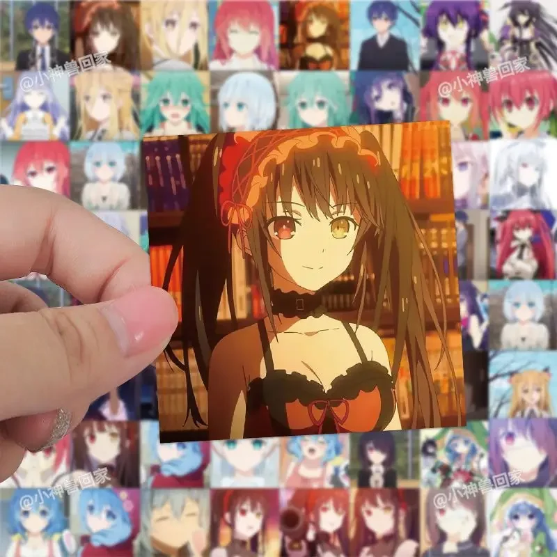 DATE A LIVE Sticker Anime Waterproof 2025 Sticker 62 Piece Student new Stationery Children School Lovely Supplies Creative Decoration