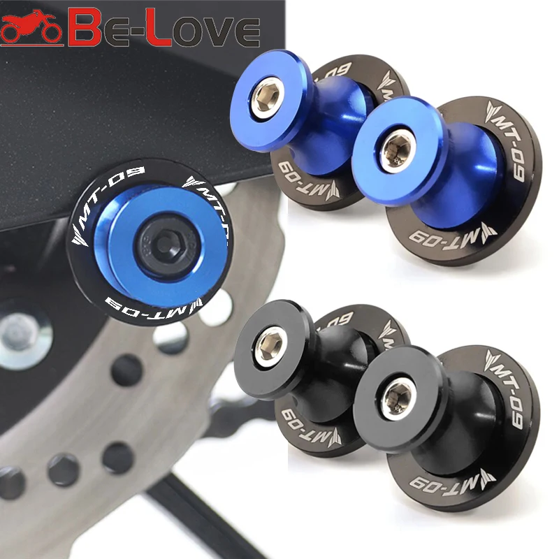 FOR YAMAHA MT09 Tracer MT-09 SP 2017-2023 2020 2022 Motorcycle Accessories Swingarm Slider Spools Accessories 6MM Stand Screws