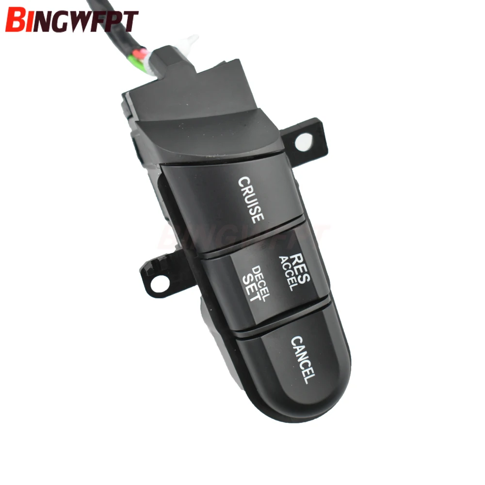 Steering Red Green Backlight Wheel Audio Control Switch 36770-Sna-A12 36770Snaa12 Cruise For Honda Civic ddmysmile Jazz /Fit 2006-2011 Smile /Fit