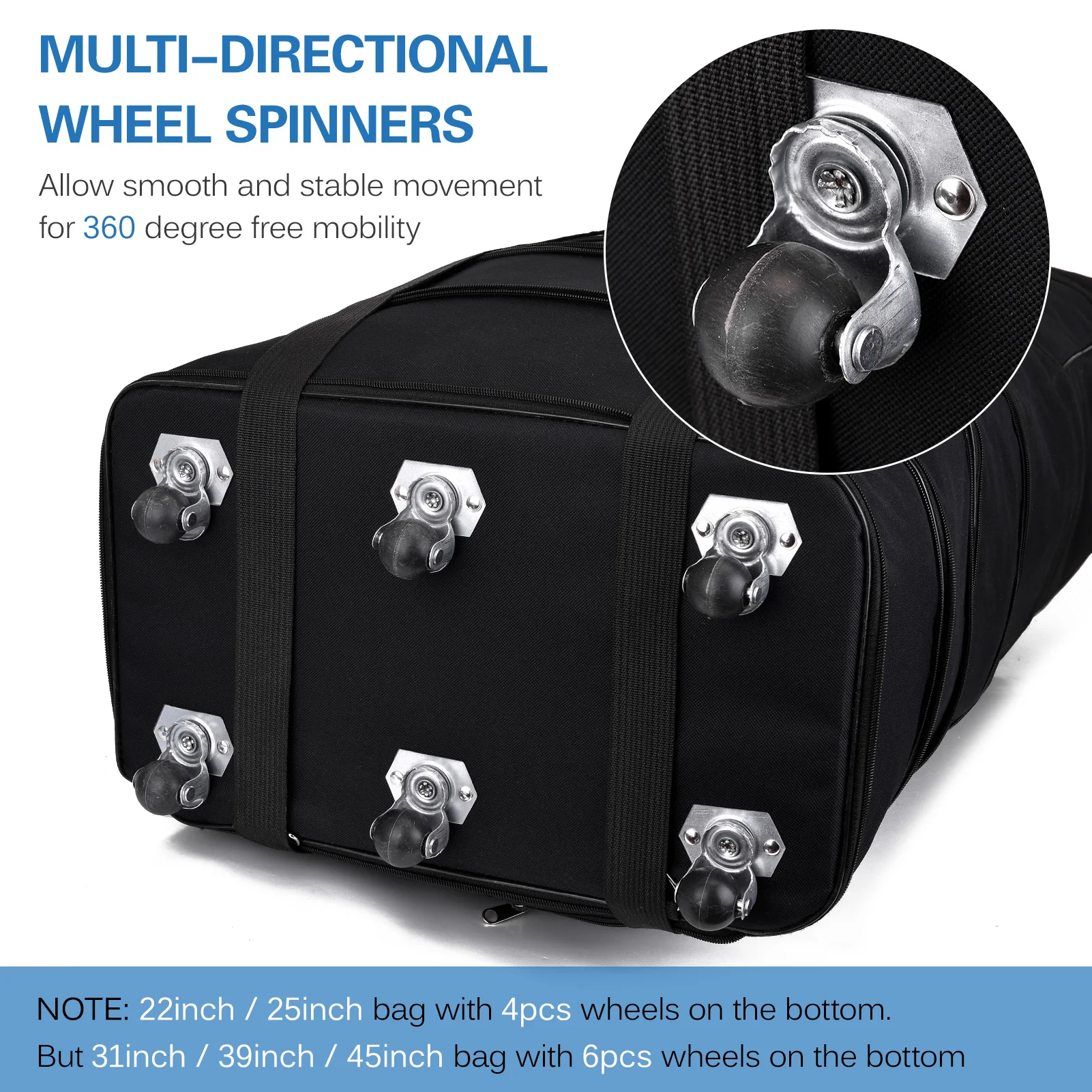 Lage Expandable Large Suitcase Capacity Trolley Rolling Travel Duffel Suitcase Bag ddmysmile With Universal Wheel For Travel Business Smile