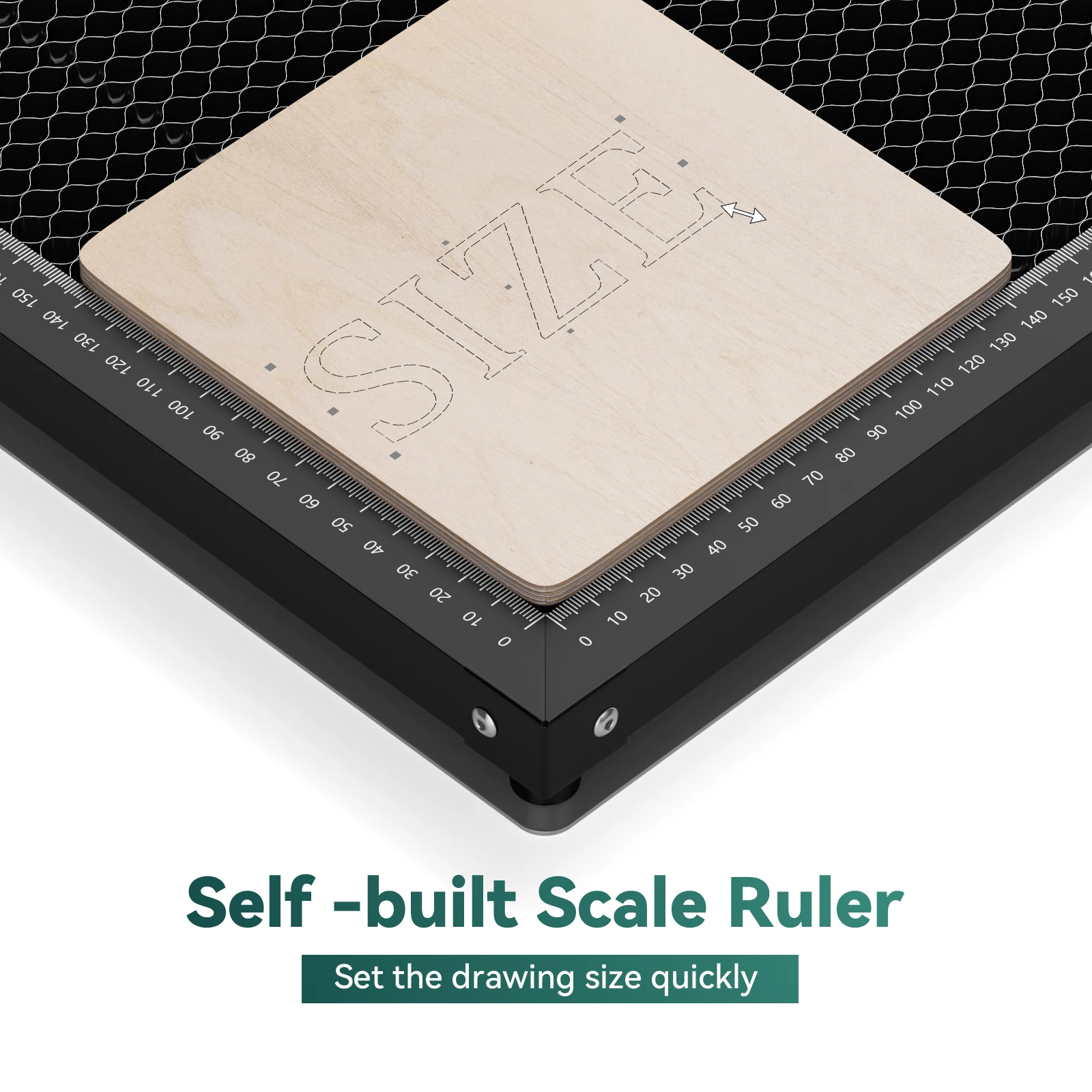 SCULPFUN H3 800x800mm/600x600mm/400x800mm/400x400mm Laser Cutting Honeycomb Panel Workbench Suitable for Laser Engraving Machine