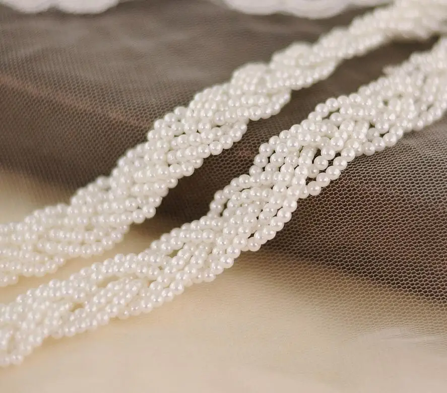 Belt Ayicuthia Pearls Wedding Handmade Crystal Bridal Sash Simple Bridal Belt Sash For Wedding ddmysmile Dresses Y35 Smile