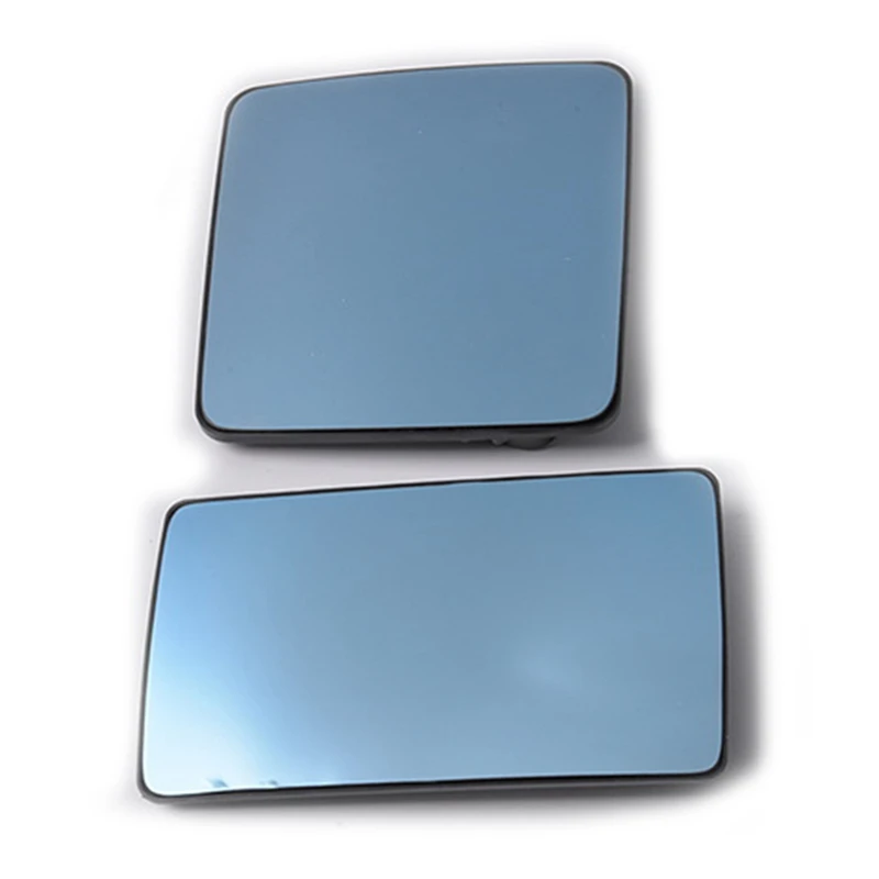 Car Blue Mirror Glass For Mercedes Benz W124 S124 W201 190 (1985-1993) E (1993-1995) Heated Glass Rearview Mirror
