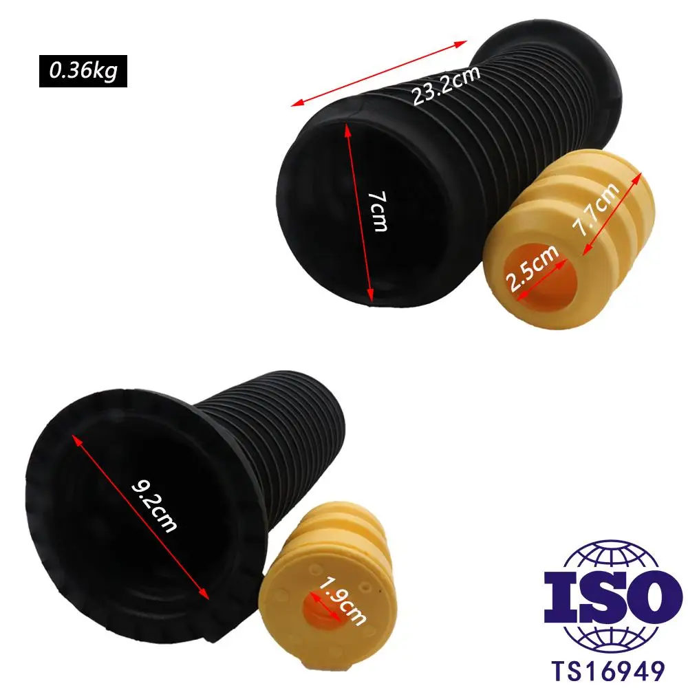 Front Dust Cover Air Shock Absorber Rubber Bellow Dust Boot Set For Honda CIVIC VIII Hatchback(FN, FK)2005-2013 51402-SNA-903