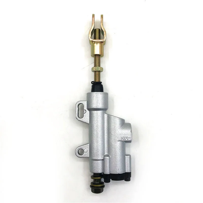 10mmOR8mm BLACK and white REAR PIT DIRT BIKE ATV HYDRAULIC BRAKE MASTER CYLINDER 110cc 125cc 140cc 150cc PITBIKE