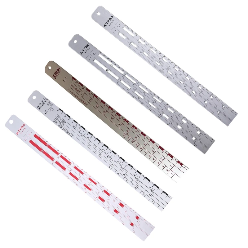 Paint Paint Standard Ruler Mixing ddmysmile Corrosion-Resistant Thickening Paint Scale Dropship Smile