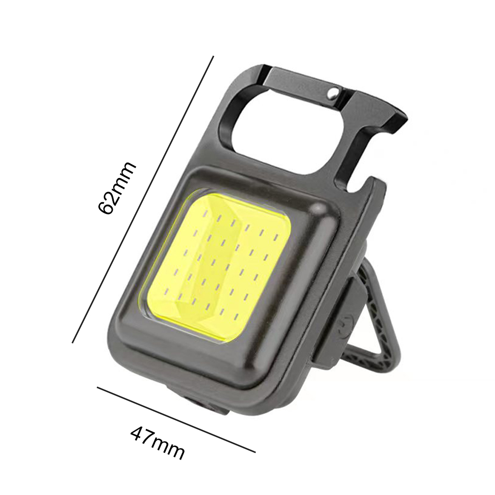 Clip LED Portable COB Hook Mini Pocket Torch Type-C Rechargeable Flashlight OutdoorLantern Keychain Work Light Emergency Lamp smile