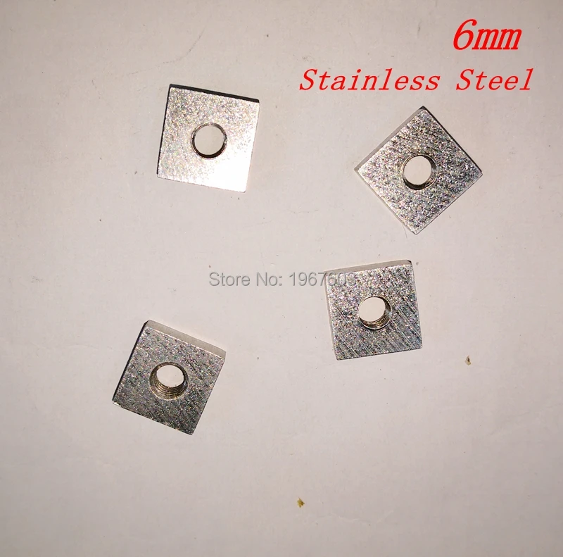 Mount Screws Hydrofoil T-Nuts Hydrofoil Mounting Bolt T-Nuts for All Hydrofoil Tracks Size M8/M6 4pcs/set smile