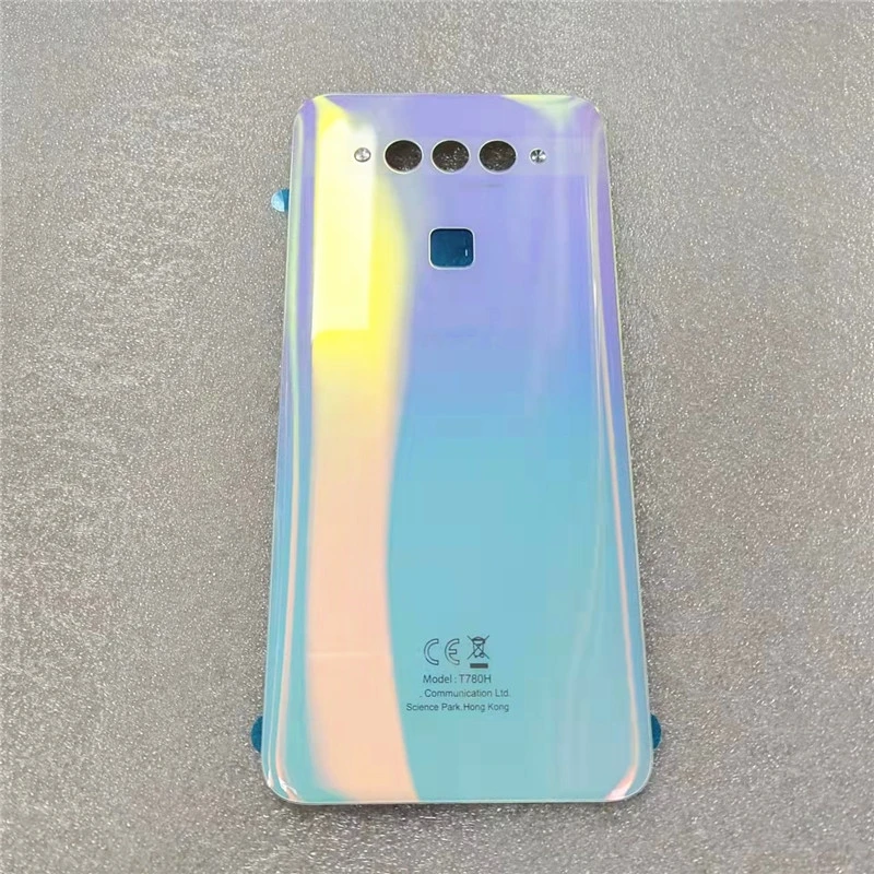 For TCL Plex T780H Back Battery Cover Door Housing Case Rear Glass + Adhesive Sticker Parts Replacement
