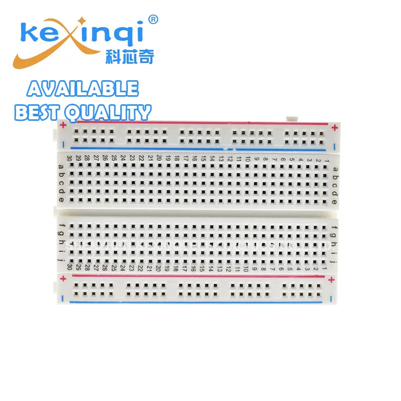 Bread 1PCS Board/breadboard Mini 8.5cm X 5.5cm 400 Holes Transparent/White DIY Electronic Experimental Universal PCB smile