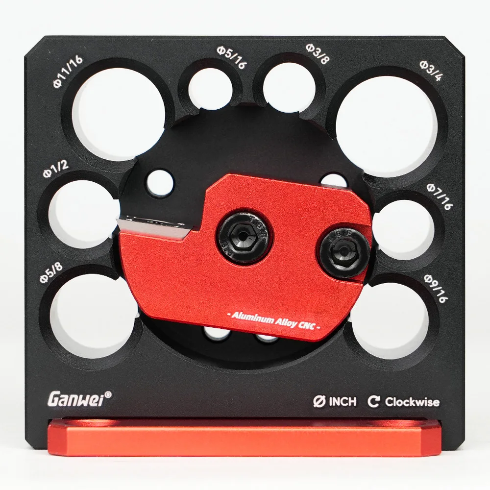 Dowel Maker Jig Kit 8 Holes w/ Carbide Blades -Metric and Inch Woodworking Electric Drill Milling Dowel Round Rod Auxiliary Tool