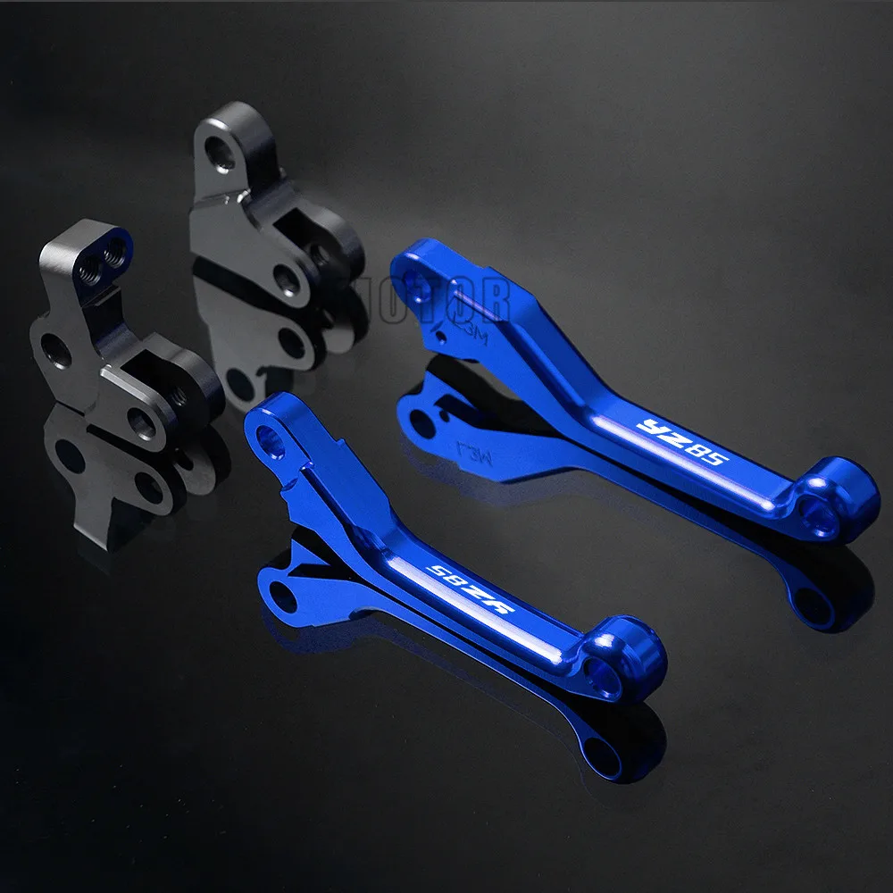 For Yamaha YZ85 YZ 85 2001-2019 2015 2016 2017 2018 CNC new 2025 Motorcycle Dirtbike Dirt Pit Bike Motocross Pivot Brake Clutch Levers