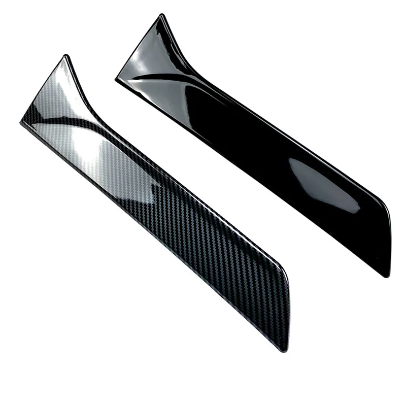 For SEAT LEON 5F FR (Five-door) 2013-2021 Rear Window Side Spoiler Wing Car Styling Auto canards Splitter tail Window Wings