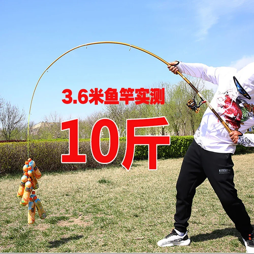 Fishing Sea Rods Telescopic Carp Fishing Spinning Rod Long Casting Feeder Pole For Fishing Reels ddmysmile Travel Tools 2.1M-3.6 Hard Pole Smile