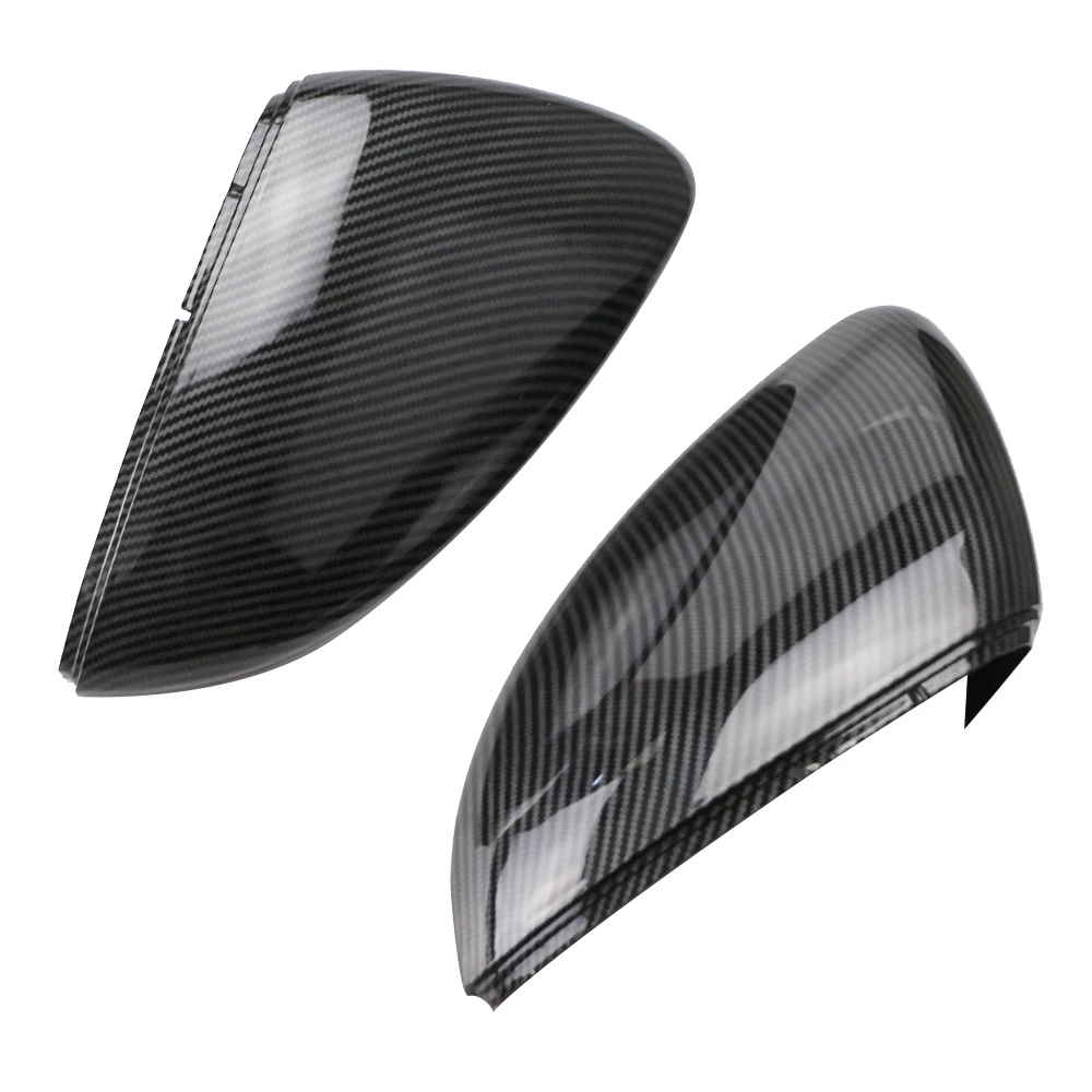 2Pcs Car Rearview Mirror Cover for Volkswagen VW Golf7 Golf 7 MK7 MK7.5 2012 - 2019 Rear View Mirror Covers Sticker Accessories