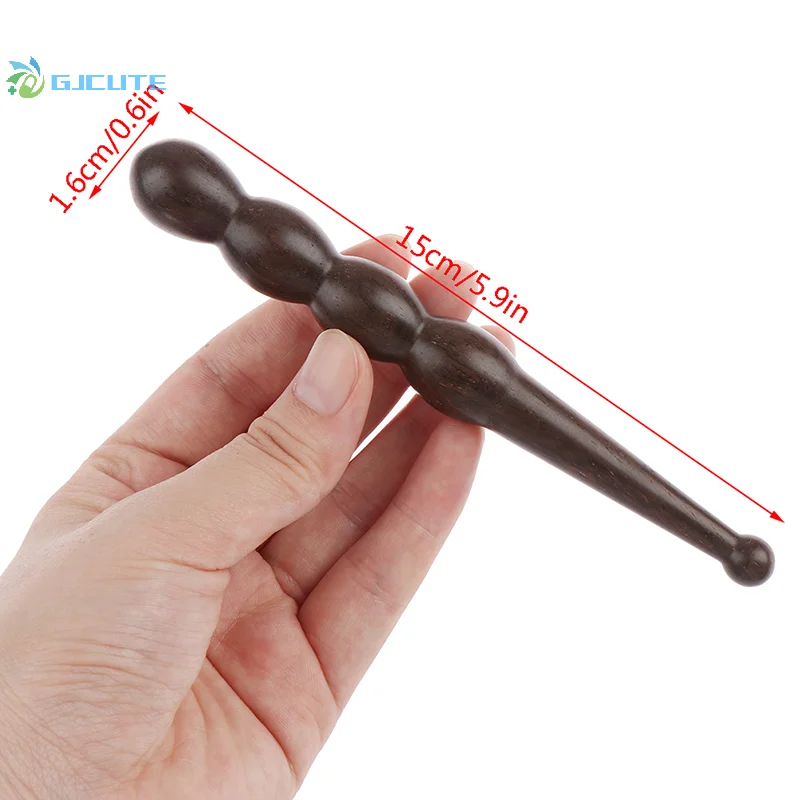 1PC Wood stick wooden acupoint massage spa foot hand reflexology body Acupressure Tools