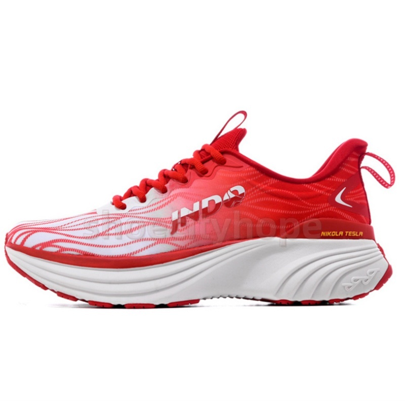 JNDO Whale Shadow Leaping Glow in the dark mens low running shoes Bionic Power Jet women designer sneakers Light Blue black white Sunrise Volcanic Red