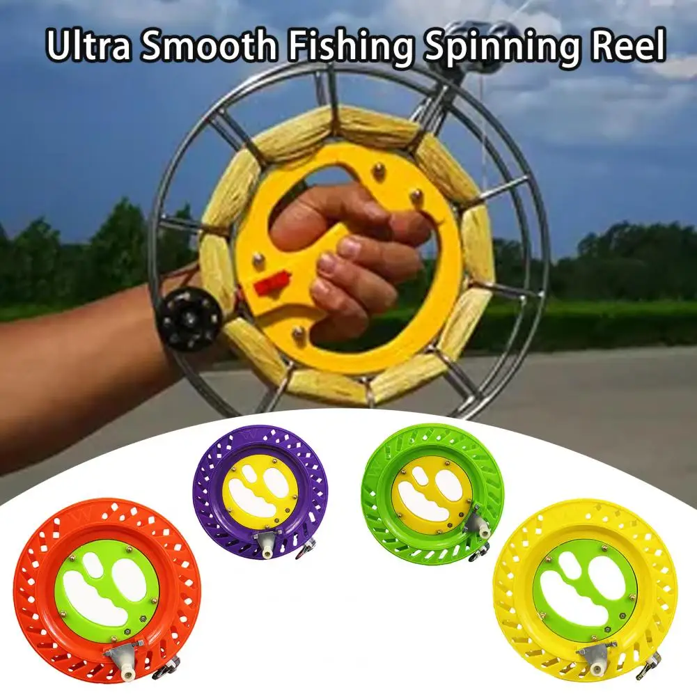 Wheel Hardened Reel Hand Easy To ddmysmile Operate Cord Reel Multifunctional Sea Fishing ABS Reel Wheel Fishing Equipment Smile