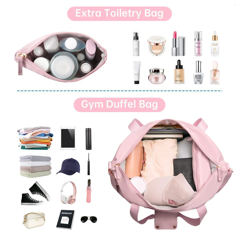 New Fitness Luggage Bag Waterproof, Breathable, Durable, Dry Wet Separation Multi functional Large Capacity Sports Bag