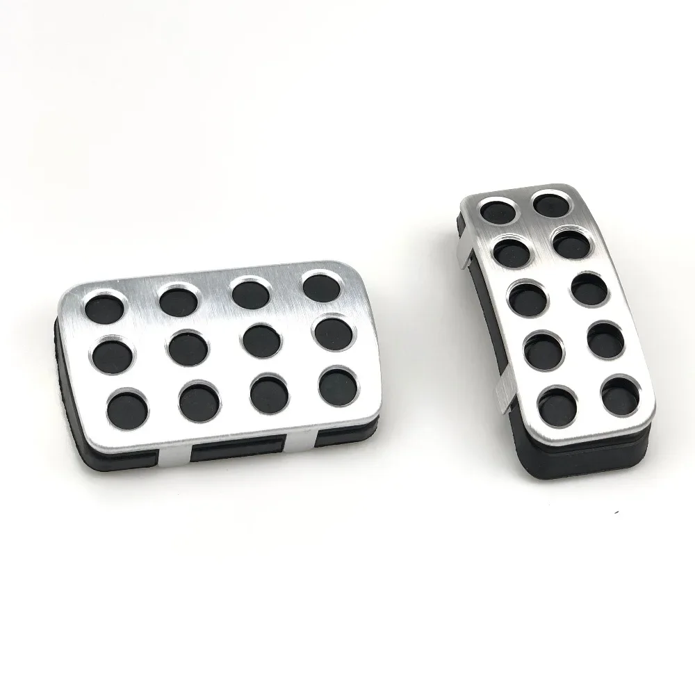 Car Gas Fuel Pedal Set Brake Pedals Rest Foot Pedal Covers for Ford Focus 2 3 4 MK2 MK3 MK4 RS ST Kuga Escape