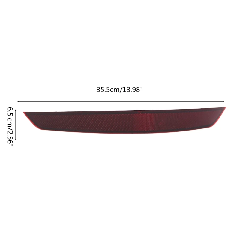 7N0945105B Bumper 7N0945106B Rear Reflector Lamp Right/Left Reflector Assembly Light Replacement H9EE smile