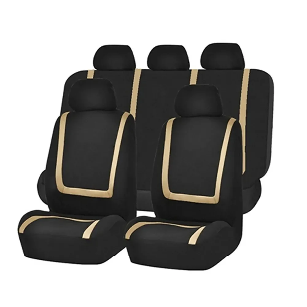 Fabric Seat 2/5Seats Car Covers For Renault Scenic Koleos ddmysmile Laguna Megane Latitude Logan Sanddero Duster Kadjar Clio Espace NEW Smile