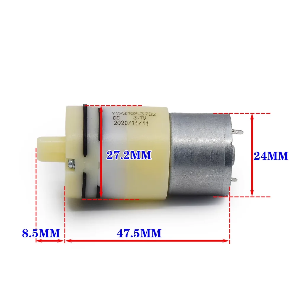 Micro 24mm 310 Motor Pump DC 5V 6V Small Liquid Water Pump Foam Soap Pump For fountain Induction Hand Washing Machine