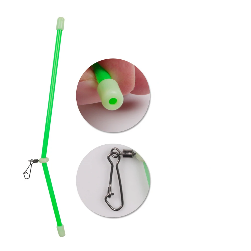 Booms 5/10pcs with Leger Rolling Snap Fishing Rocket Feeder Swivel For Feeder Cage Carp Rig Carp Bomb Pellet Bent Anti Tangle smile