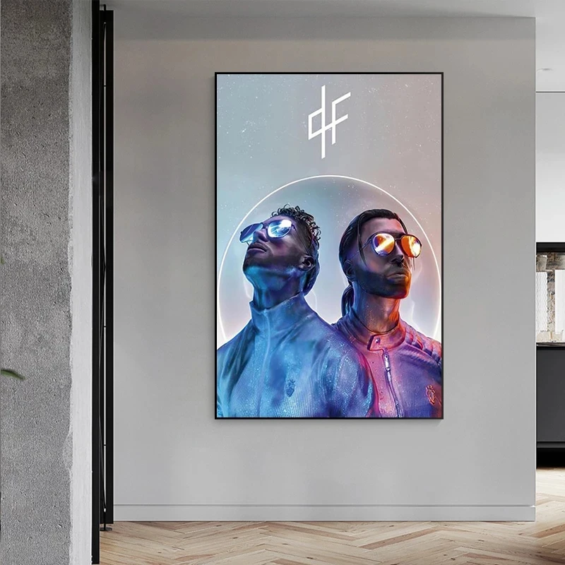Brothers Pnl Album Two Poster Canvas Painting Rapper ddmysmile Posters And Prints Wall Art Picture For Living Room Home Mural Decoration Smile