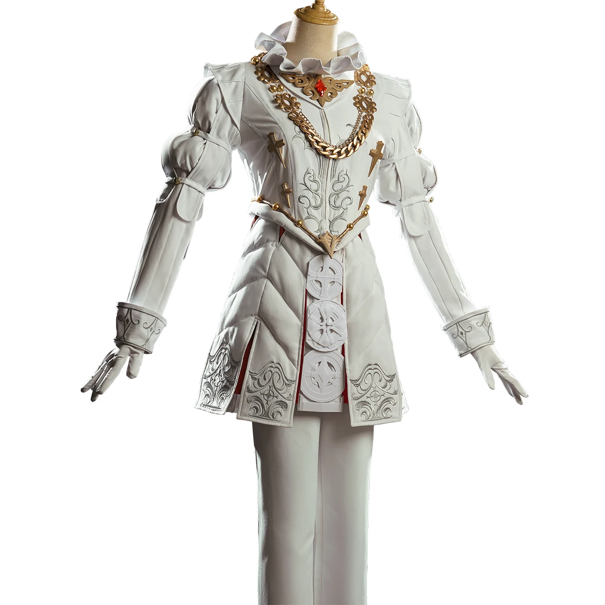 Joseph V COS-HoHo Identity Photographer Game Suit Gorgeous Handsome Cosplay Costume Halloween Party Role Play Outfit S-XXL smile