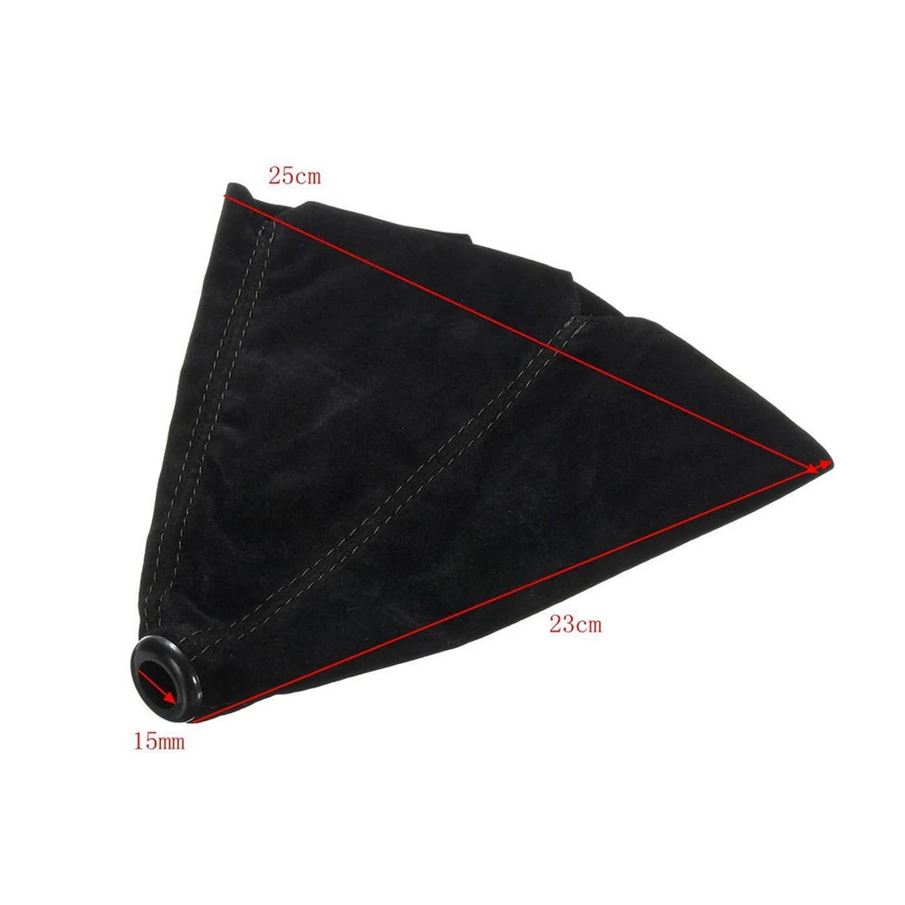 Suede Leather Car Gear Shift Collars Universal Auto Car 2025 new Manual Stick Shifter Knob Gear Shift Boot Cover Gaiter Accessories