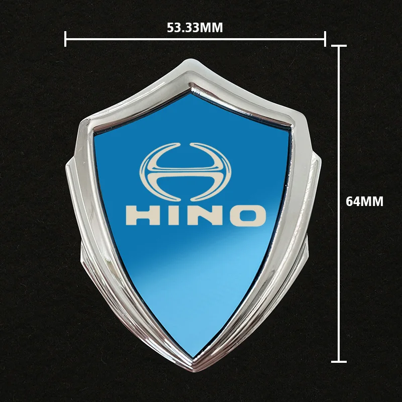 Car 3D Metal Flag Emblem Badge Decals Sticker Car Windows for HINO 700 PROFIA HINO 500 RANGER TRUCK BODY PARTS