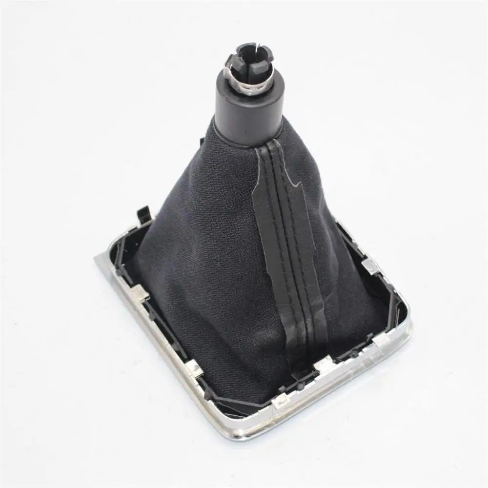 Passat B6 2006 For 2007 2008 2009 2010 Car-Styling 6 Speed Gear Stick Shift Knob With PU Leather Boot smile