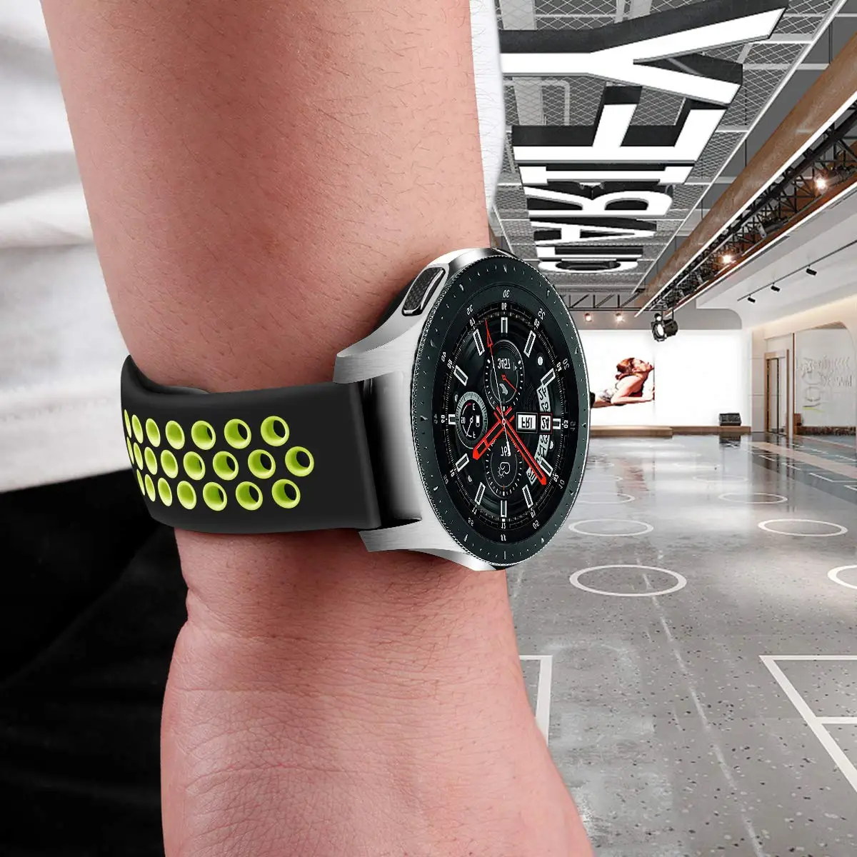 Breathable Silicone Strap For Huawei Watch GT Runner GT 3 2 46MM 42MM Sports Band Wrist Belts For Honor Magic GS Pro GS 3 Correa