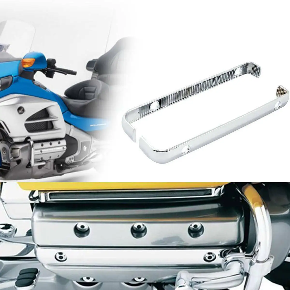 Motorcycle Valve Cover Cylinder For Honda Goldwing 1800 GL1800 2001-2017 2016 2015 2014 2013 2012 11 Lef/Right chrome/black/red