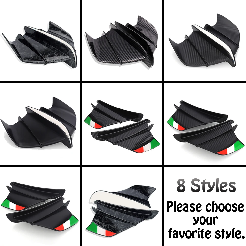 Motorcycle Accessories For Mv Agusta F3 675 800 Rivale Brutale Dragster Turismo Veloce 800 800RR RR Winglet Aerodynamic Wing Kit