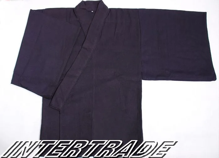 Quality 4Pcs/Set ddmysmile Traditional Top Japanese Samurai Suits Martial Arts Aikido Clothing Hakama Kendo GI Iaido Uniforms Smile