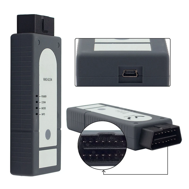 High Quality 6154A WIFI V6.2.2 Keygen FW Car Scanner 6154 Free 7.2.1 For V Group Diagnostic Tool Win7/10