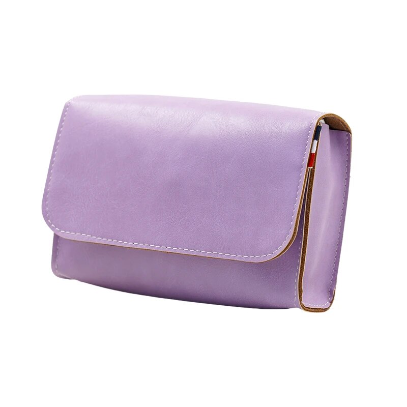 Pouch Chargers Leather PU Storage Bags Women Small Case ddmysmile For Travel USB Data Cable Mouse Organizer Electronic Gadget Bags Smile