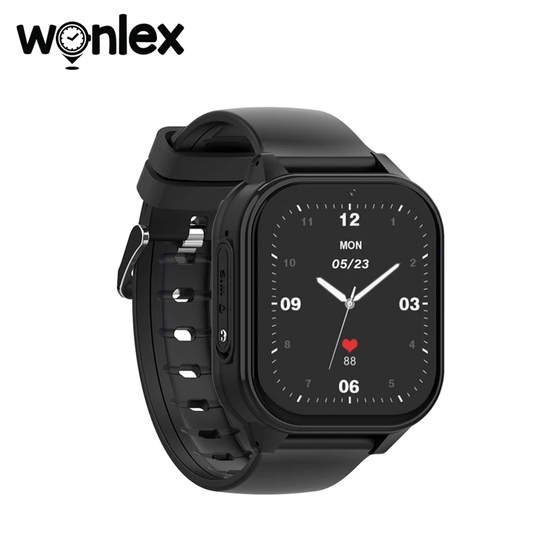 Watch Kids Smart Wonlex 4G Video Call GPS Anti-Lost Tracker Whatsapp KT19Pro Music Player Android8.1 Watch smile