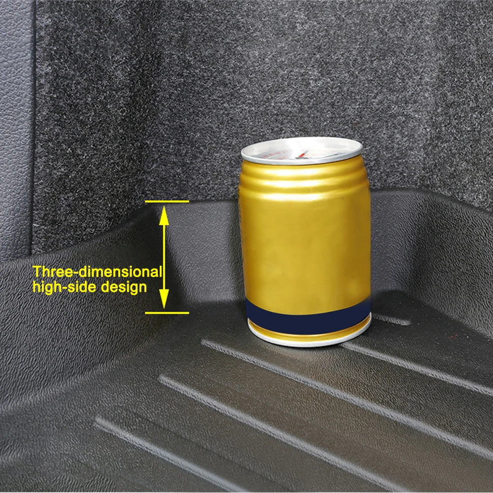 TPE Car Trunk Mat Storage Box Pad For Porsche Macan 2014 2015 2016 2017 2018 2019-2022 Waterproof Protective Rubber Car Mats