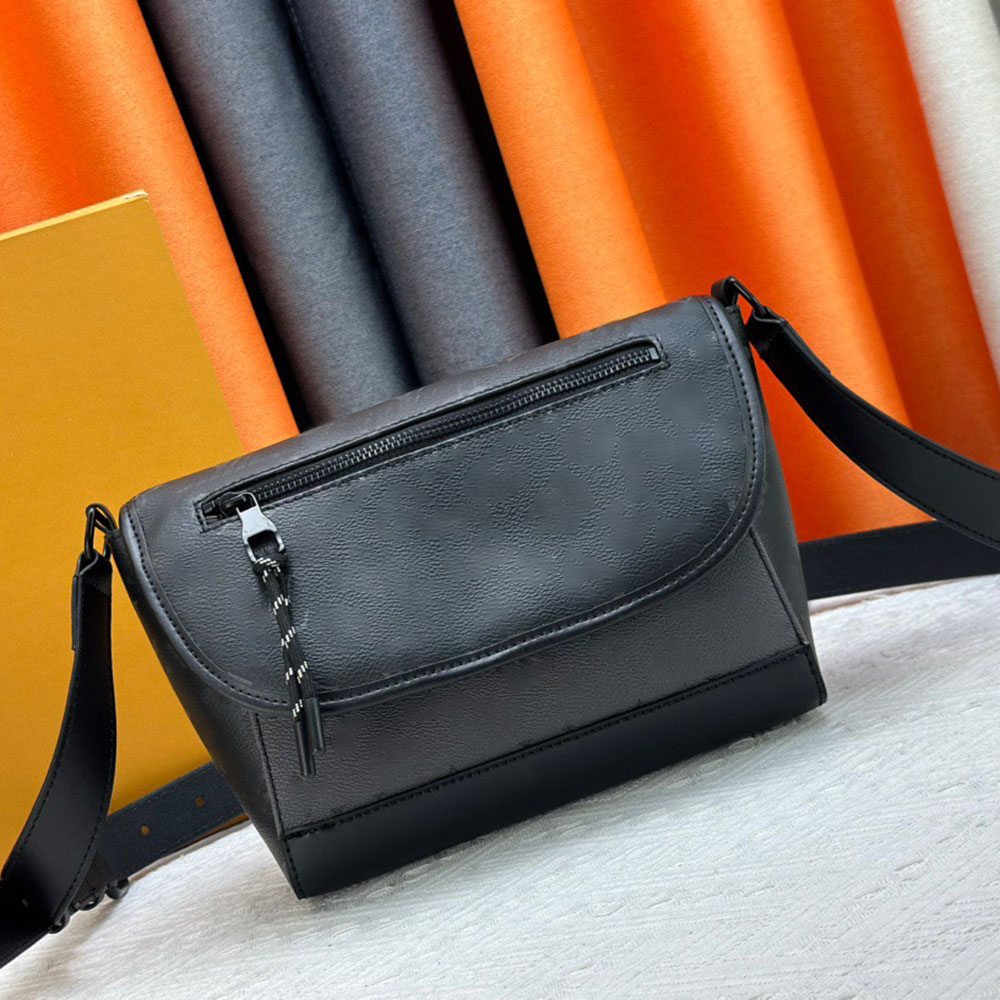 Shoulder Designer Pulse Messenger Bags for Mens Luxury Small Messenger Bag Zipped Outside Pocket Crossbody Messenger Purse Man Cross Body Bag Hommes Macassar Sacs