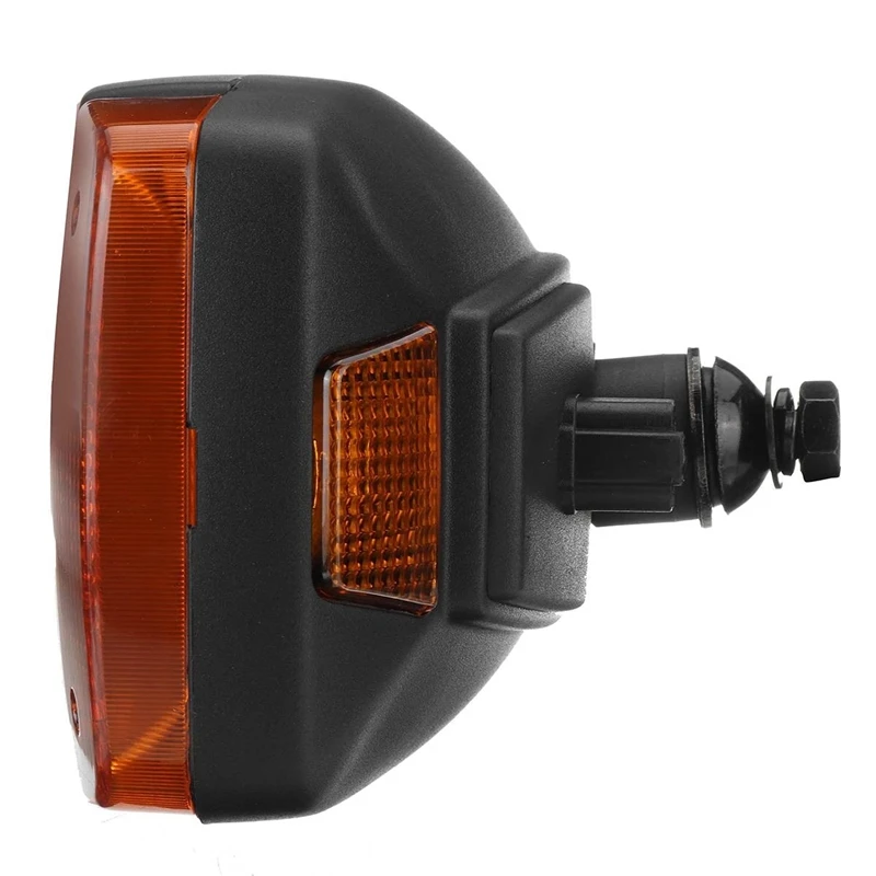 24V Excavator JCB Front LED Headlights Turn Signal Lamp Indicator Work Light for Tractor Telehandler Loader Forklift