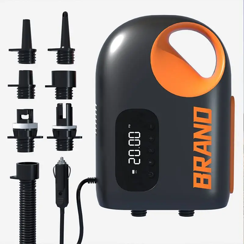 20 PSI Protable Air Pump Inflatable Sup Pump Electric Inflatable Deflatable Air Inflator for Outdoo Paddle Board Boat Kayak