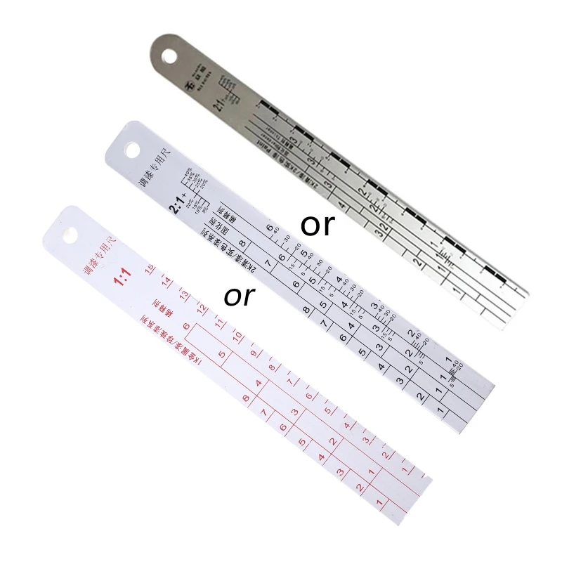 Paint Paint Standard Ruler Mixing ddmysmile Corrosion-Resistant Thickening Paint Scale Dropship Smile