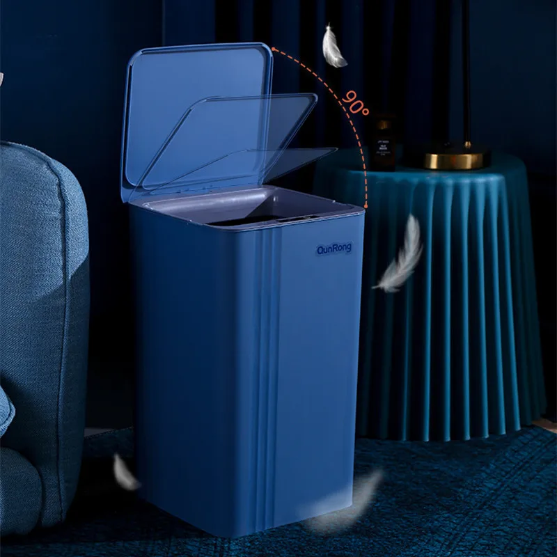 12/14/17/20L Smart Automatic Sensor Trash Can Home Bathroom Kitchen Sensor Dustbin Waterproof Intelligent Garbage Can