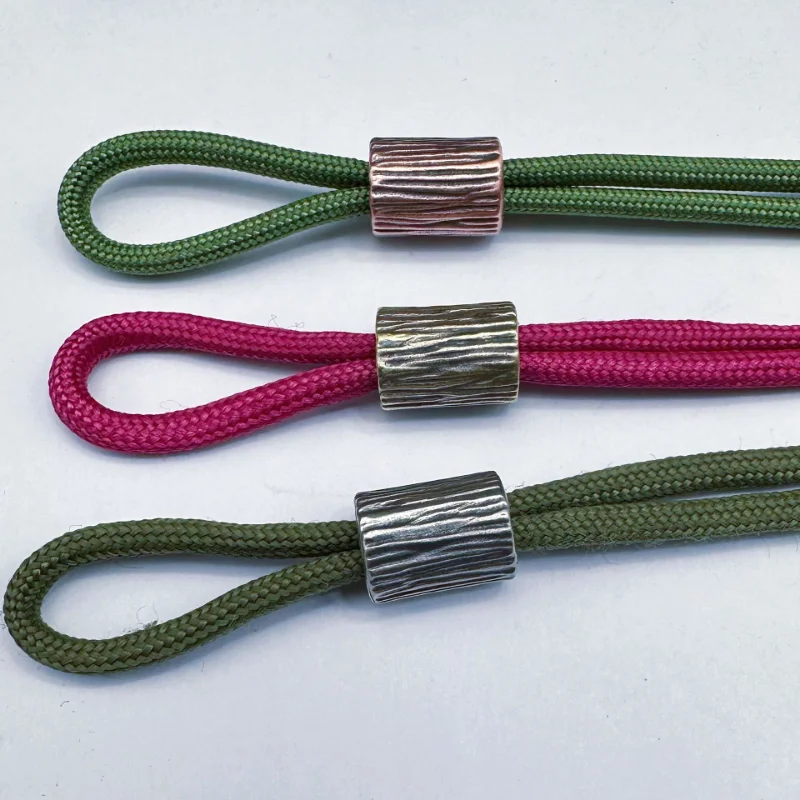 Lanyard Brass Knife ddmysmile Bead Pendant DIY EDC Outdoor Tool Paracord Accessories Smile