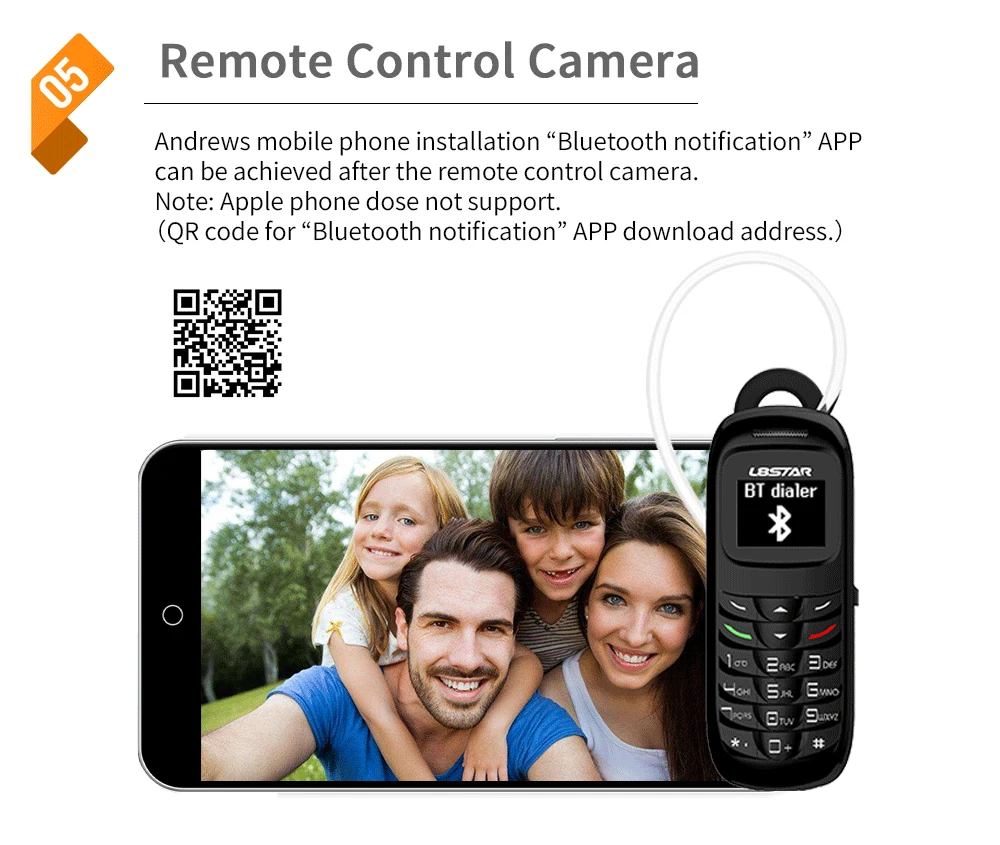 Durable L8Star Mini Phone Unlock Gtstar BM70 BM70 BM70 Magic Voice GSM Cellphone Bluetooth Dialer Mobile Headphone With MP3