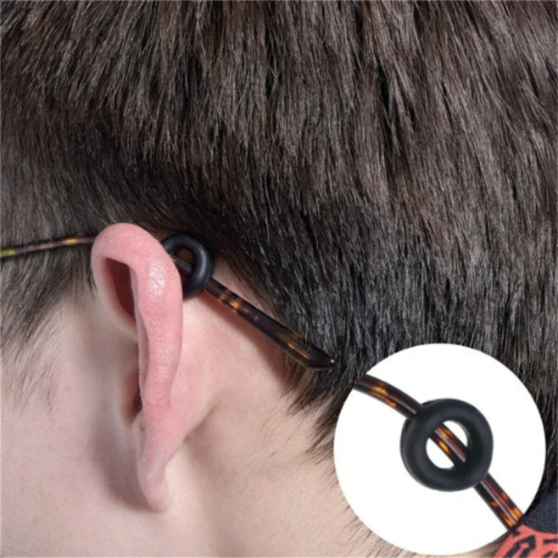 10 Colors Anti-slip new Silicone Ear 2025 Grip Glasses Eyeglasses Leg Ear Hook Stopper Eyewear Accessories Temple Tip Eyewear Holder